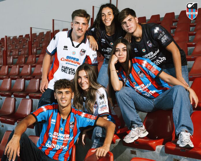 Maglie Catania. Foto: Catania FC