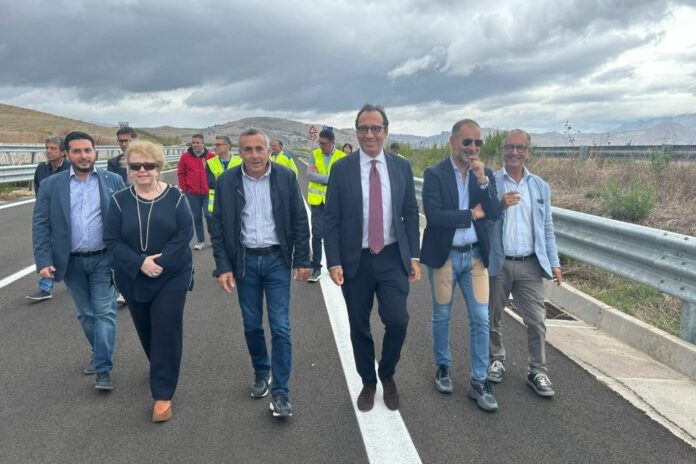 L'assessore regionale Alessandro Aricò ha partecipato ad un sopralluogo tecnico lungo la strada statale statale 121 della Palermo - Agrigento